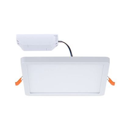 Paulmann 93059 - LED/13W IP44 Dimmbar badrumsinfälld takarmatur AREO 230V 17,5x17,5 cm vit