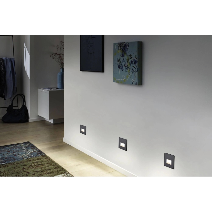 Paulmann 93094 - LED/1,2W Trappbelysning EDGE 230V