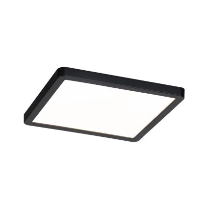 Paulmann 93101 - LED/13W IP44 Infälld takarmatur för badrum AREO 230V 2000/3000/4000K 17,5x17,5 cm svart