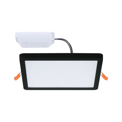Paulmann 93101 - LED/13W IP44 Infälld takarmatur för badrum AREO 230V 2000/3000/4000K 17,5x17,5 cm svart