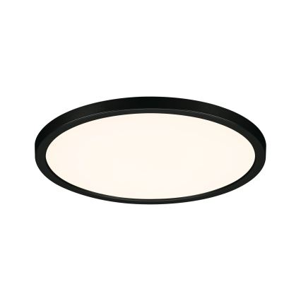 Paulmann 93102 - LED/16W IP44 Dimbart infällt badrumsarmatur AREO 230V 2000/3000/4000K Ø 23 cm svart
