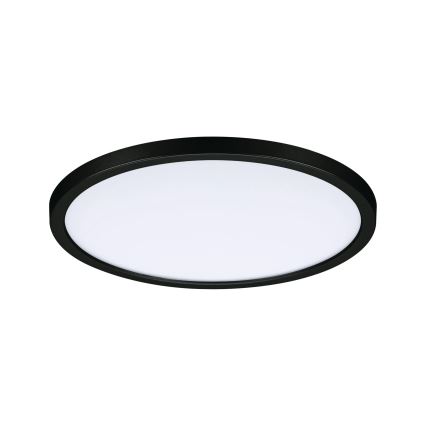 Paulmann 93102 - LED/16W IP44 Dimbart infällt badrumsarmatur AREO 230V 2000/3000/4000K Ø 23 cm svart