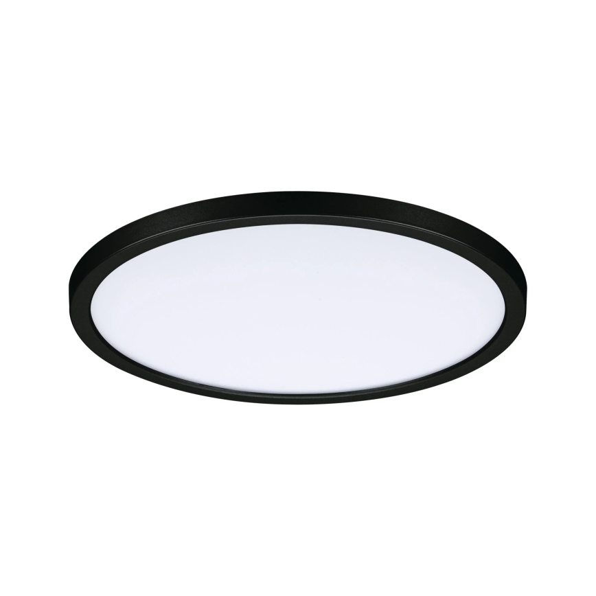 Paulmann 93102 - LED/16W IP44 Dimbart infällt badrumsarmatur AREO 230V 2000/3000/4000K Ø 23 cm svart