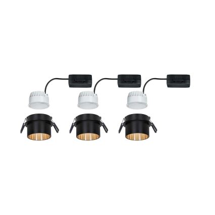 Paulmann 93379 - KIT 3xLED/6W IP44 Ljusreglerad hängande badrumslampa GIL 230V