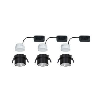 Paulmann 93383 - KIT 3xLED/6W IP44 Ljusreglerad hängande badrumslampa GIL 230V