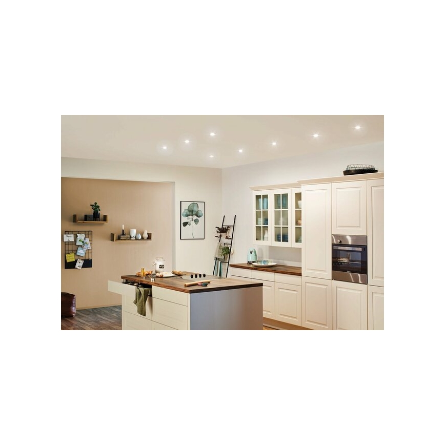 Paulmann 93449 - KIT 3xLED/6,5W IP23 Badrum infälld lampa NOVA 230V