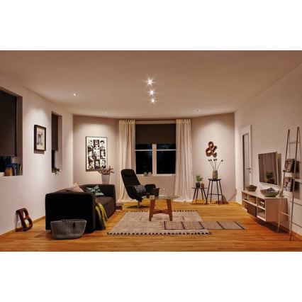 Paulmann 93483 - SET 3xLED/6,5W IP23 Dimbart badrumsinfällt takarmatur NOVA 230V