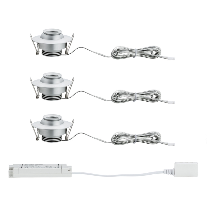 Paulmann 93579 - SET 3xLED/3,8W Hängande Takbelysning PREMIUM LINE 230V