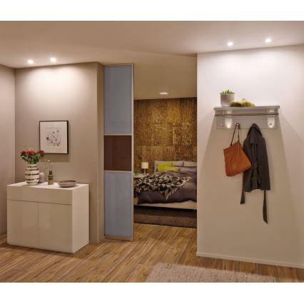 Paulmann 93871 - LED/6W IP23 Dimbar infälld takarmatur för badrum COIN 230V