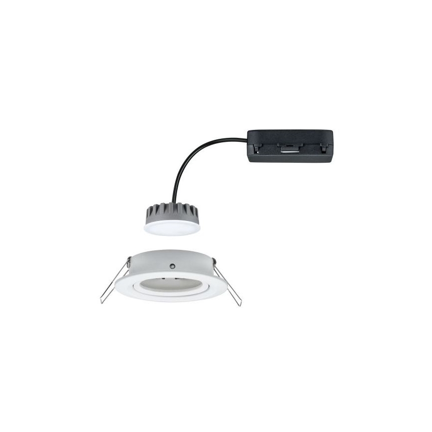 Paulmann 93871 - LED/6W IP23 Dimbar infälld takarmatur för badrum COIN 230V