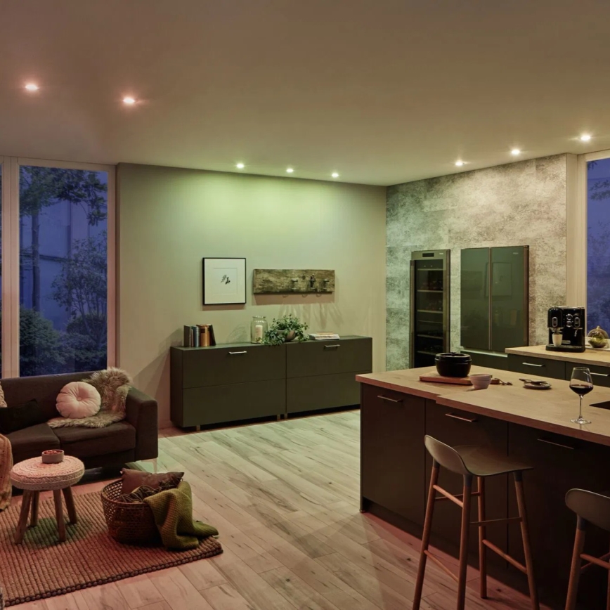 Paulmann 93940 - KIT 3x LED RGBW/2W IP23 Ljusreglerad hängande badrumslampa 230V