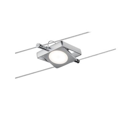Paulmann 94107 - SET 4xLED/4,3W Komplett vajersystem MAC 230V mattkrom