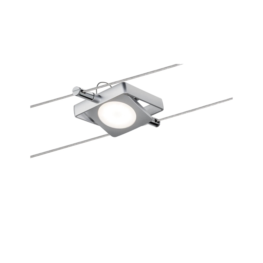 Paulmann 94107 - SET 4xLED/4,3W Komplett vajersystem MAC 230V mattkrom