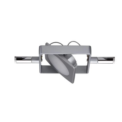 Paulmann 94107 - SET 4xLED/4,3W Komplett vajersystem MAC 230V mattkrom
