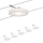 Paulmann 94109 - Sats 5xLED/4,3W Komplett vajersystem MAC 230V vit
