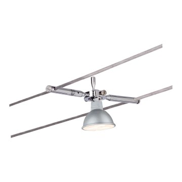 Paulmann 94147 - 1xGU5,3/10W Spotlampa för TOGO 12V vajersystem matt krom