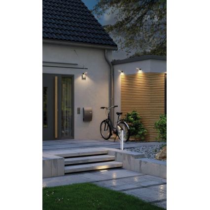 Paulmann 94252 - LED/1,2W IP44 Solcellslampa för utomhusbruk med sensor SOLEY 3,7V 1800 mAh