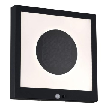 Paulmann 94263 - LED/1,2W IP44 Solcellsvägglampa med sensor TAIJA 3,7V 1800 mAh