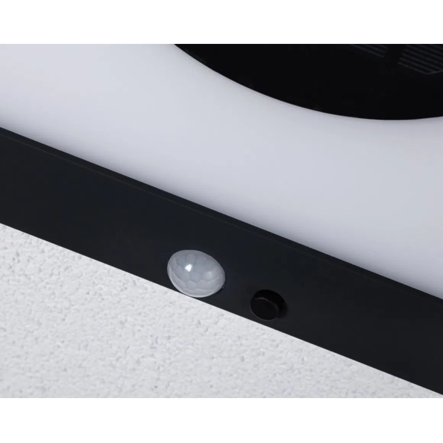 Paulmann 94263 - LED/1,2W IP44 Solcellsvägglampa med sensor TAIJA 3,7V 1800 mAh