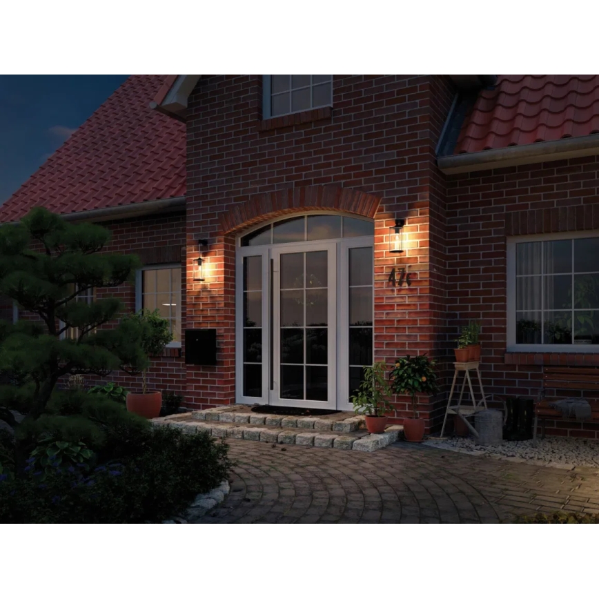 Paulmann 94281 - 1xE27/60W IP44 Vägglampa för utomhusbruk KLASSIK 230V