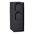 Paulmann 94313 - Utomhus eluttagstolpe RIO 4Z SCHUKO 230V IP44