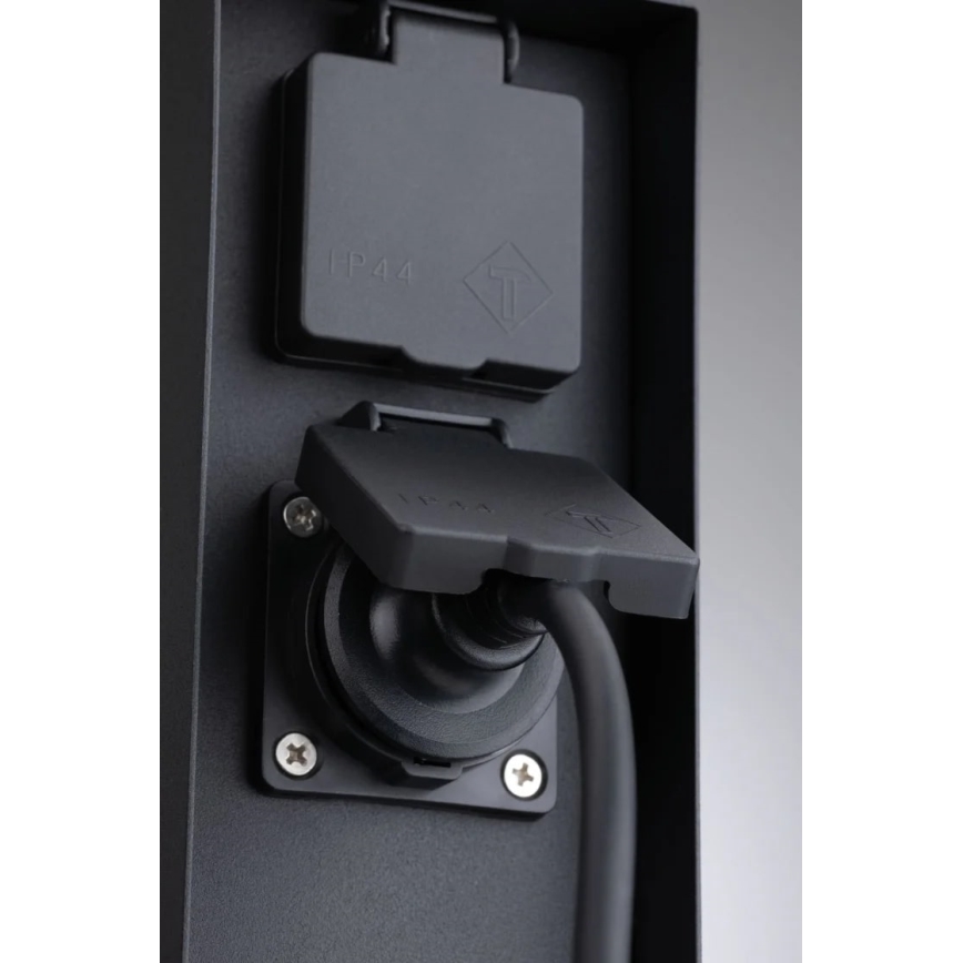 Paulmann 94314 - Utomhusuttagskolonn med timer 2Z SCHUKO