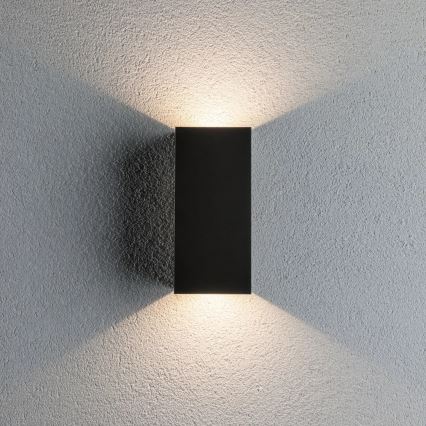 Paulmann 94325 - 2xLED/6,5W IP44 Utomhus vägglampa FLAME 230V