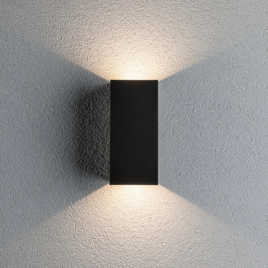 Paulmann 94325 - 2xLED/6,5W IP44 Utomhus vägglampa FLAME 230V