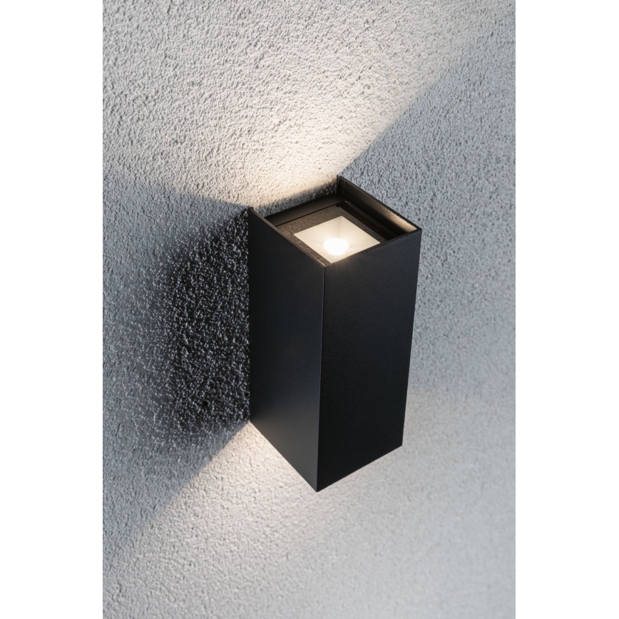 Paulmann 94326 - 2xLED/2,8W IP44 Utomhus Väggbelysning FLAME 230V