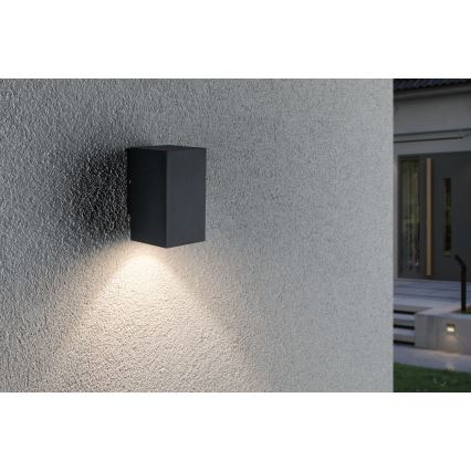 Paulmann 94327 - LED/3,8W IP44 Utomhus Väggbelysning FLAME 230V antracit