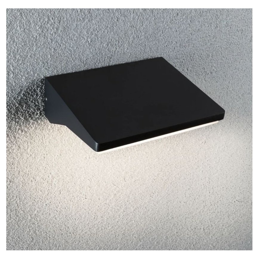 Paulmann 94333 - LED/7,4W IP44 Utomhus vägglampa med sensor HOUSE 230V