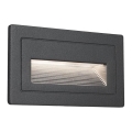Paulmann 94383 - LED/4W IP44 Inbyggd utomhusbelysning LONG 230V