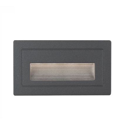 Paulmann 94383 - LED/4W IP44 Inbyggd utomhusbelysning LONG 230V