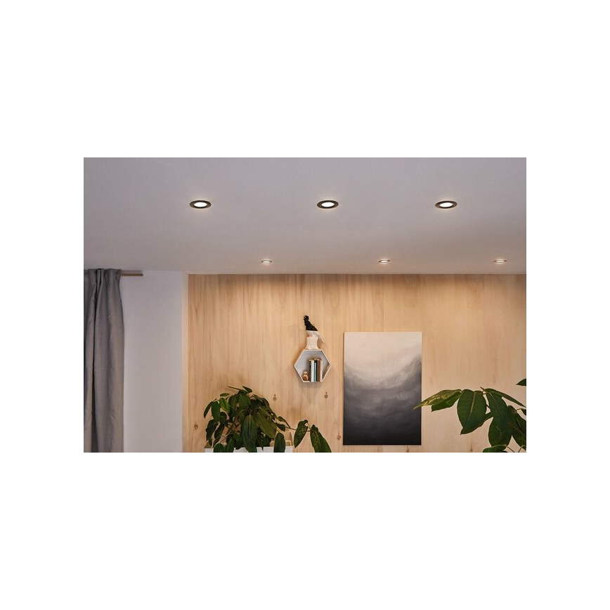 Paulmann 94471 - SET 3xLED/6W IP23 Badrumsinfälld armatur NOVA 230V