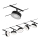 Paulmann 94479 - Komplett vajersystem CIRCLE, set med 5 x 5 W LED-lampor, 230 V, svart
