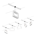 Paulmann 94483 - SET 5xLED/4,8W Komplett vajersystem FRAME 230V vit