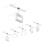 Paulmann 94483 - SET 5xLED/4,8W Komplett vajersystem FRAME 230V vit