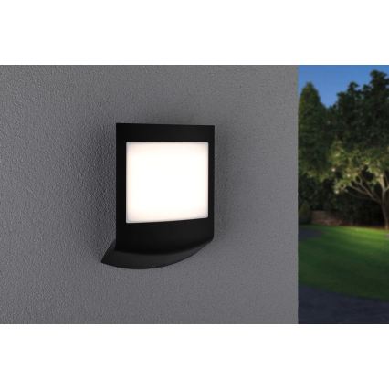 Paulmann 94513 - RGBW LED/8,2W IP44 Dimbar belysning för husnummer med skymningssensor PADEA 230V antracit