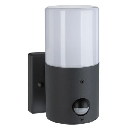 Paulmann 94648 - 1xE27/15W IP44 Utomhus vägglampa med sensor TUBS 230V