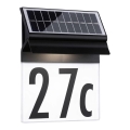 Paulmann 94694 - LED/0,2W IP44 Solärt husnummer NEDA 3,7V 1800 mAh