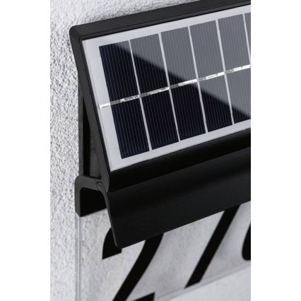 Paulmann 94694 - LED/0,2W IP44 Solärt husnummer NEDA 3,7V 1800 mAh