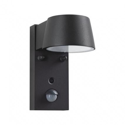 Paulmann 94714 - LED/6W IP44 Utomhus vägglampa med sensor CAPERA 230V 2200/3000K