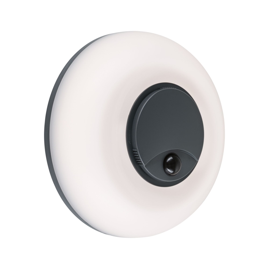 Paulmann 94956 - LED/20,5W IP65 Dimbart utomhusväggarmatur med rörelse- och skymningssensor AUREVA 230V 2200/3000/4000K antracit