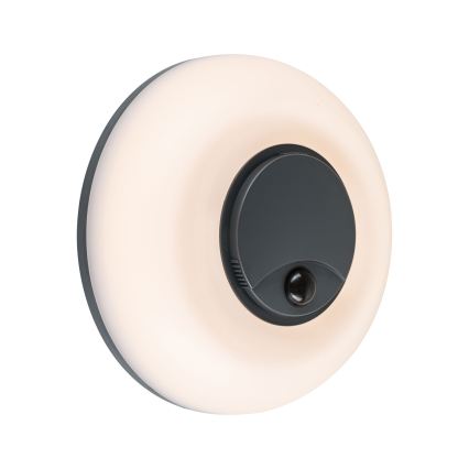 Paulmann 94956 - LED/20,5W IP65 Dimbart utomhusväggarmatur med rörelse- och skymningssensor AUREVA 230V 2200/3000/4000K antracit