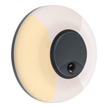 Paulmann 94956 - LED/20,5W IP65 Dimbart utomhusväggarmatur med rörelse- och skymningssensor AUREVA 230V 2200/3000/4000K antracit