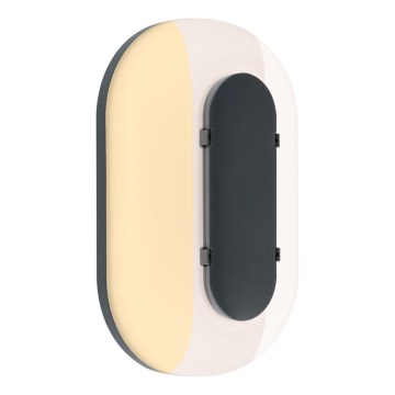 Paulmann 94957 - LED/18,5W IP65 Dimbar utomhusväggarmatur ELUNOR 230V 2200/3000/4000K antracit