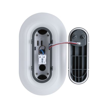 Paulmann 94958 - LED/18,5W IP65 Dimbar utomhusväggarmatur med rörelse- och skymningssensor ELUNOR 230V 2200/3000/4000K antracit