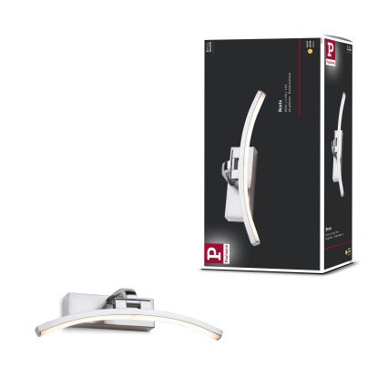 Paulmann 95556 - LED/6W tavelampa BENTO 230V 30 cm mattkrom