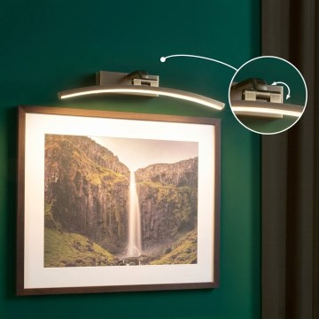 Paulmann 95560 - LED/8,5W Tavelampa BENTO 230V 40 cm mässing