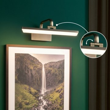 Paulmann 95569 - LED/9,5W Tavelampa RENAN 230V 40 cm mässing